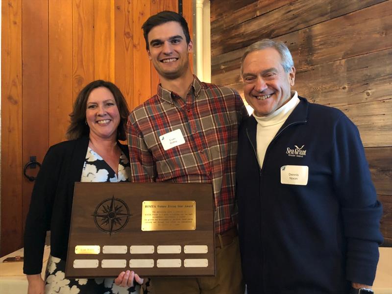 From Left: Wendy Mackie, Evan Ridley and Dennis Nixon - RIMTAFuture Rising Star Award photo copyright Andrew Golden taken at 