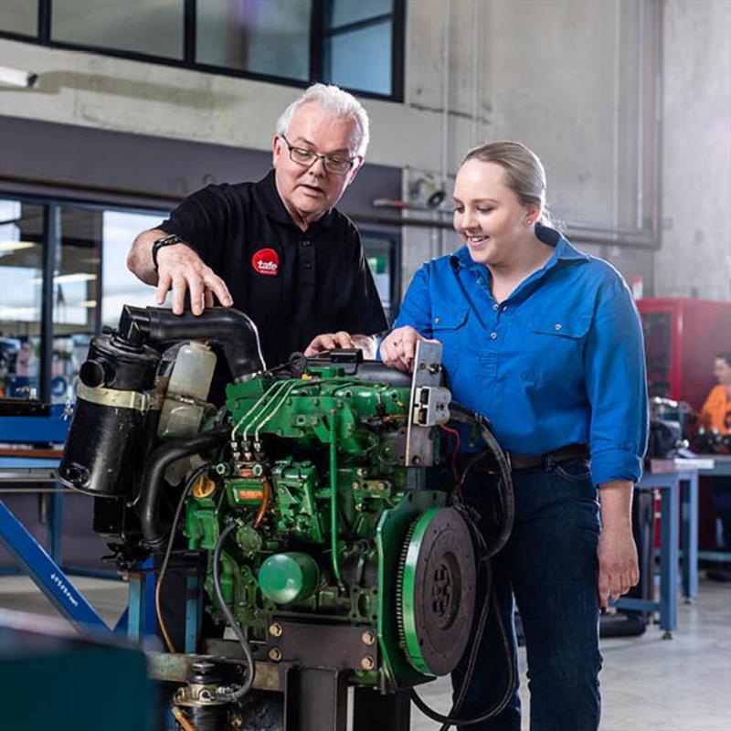 'Apprentice of the Year' Award for developing the youth in the industry photo copyright TAFE Queensland taken at 