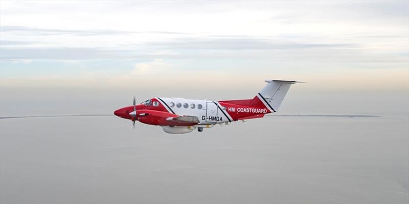 Beechcraft King Air B200 aircraft - photo © Maritime and Coastguard Agency