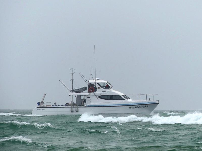 61ft Investigator II fisheries research vessel photo copyright Steber International taken at 