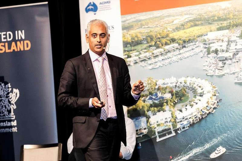 Kiran Haslam, Chief Marketing Officer and Board Member for the Environment, Princess Yachts, ASMEX 2019 photo copyright AIMEX taken at 