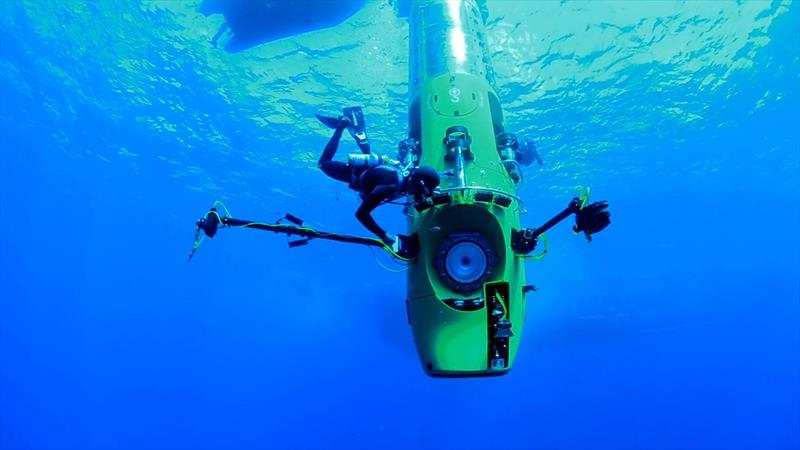 James Cameron - Deep Sea Challenger photo copyright Jeni Bone taken at 