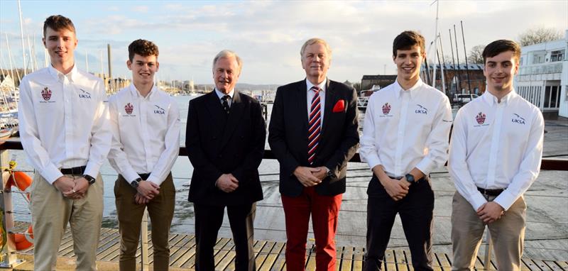 Trinity House Cadets with Funders photo copyright UKSA taken at 