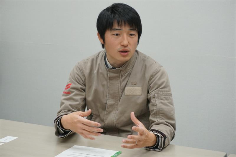 Yuichiro Dake of the Research & Development Center, Yanmar Holdings, has been involved in maritime robotics technology since the development of the unmanned deep-sea exploration vehicle, Robotic Boat in 2017. - photo © Yanmar