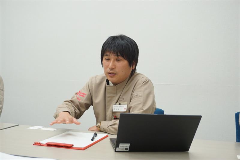 Naohito Hara, involved in auto-navigation system and control technology at the Research & Development Center, Yanmar Holdings, since joining the company in 2008. - photo © Yanmar
