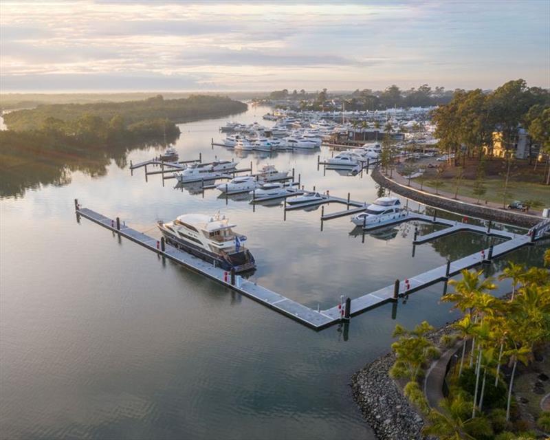 Sanctuary Cove Marina sunrise photo copyright Sanctuary Cove Media taken at 