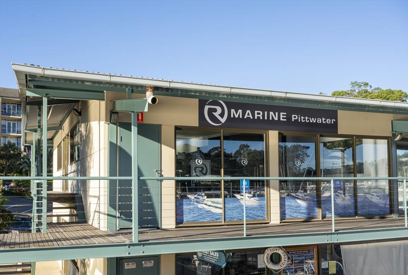 R Marine Pittwater's newly refurbished sales centre - photo © Nuance Photography