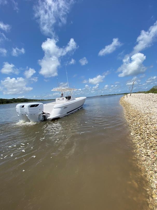 The CXO300 diesel outboard is now installed and running on the first boat located in North America photo copyright Cox Powertrain taken at 