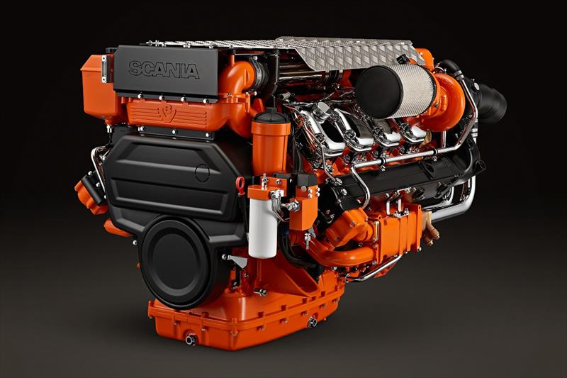 Scania DI 16 V8 Marine Engines photo copyright Gustav Lindh / Dan Boman taken at 