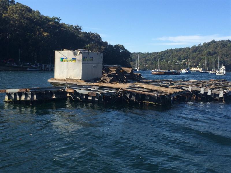 Pontoons at Pittwater photo copyright NSW Maritime taken at 