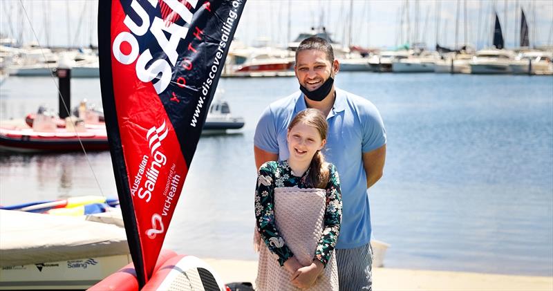 Brendan and Lulu Fevola photo copyright Shaun McKenna taken at Sandringham Yacht Club