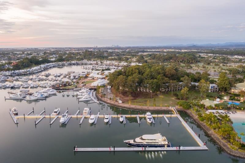 Sanctuary Cove Marina towards Village - photo © The Boat Works