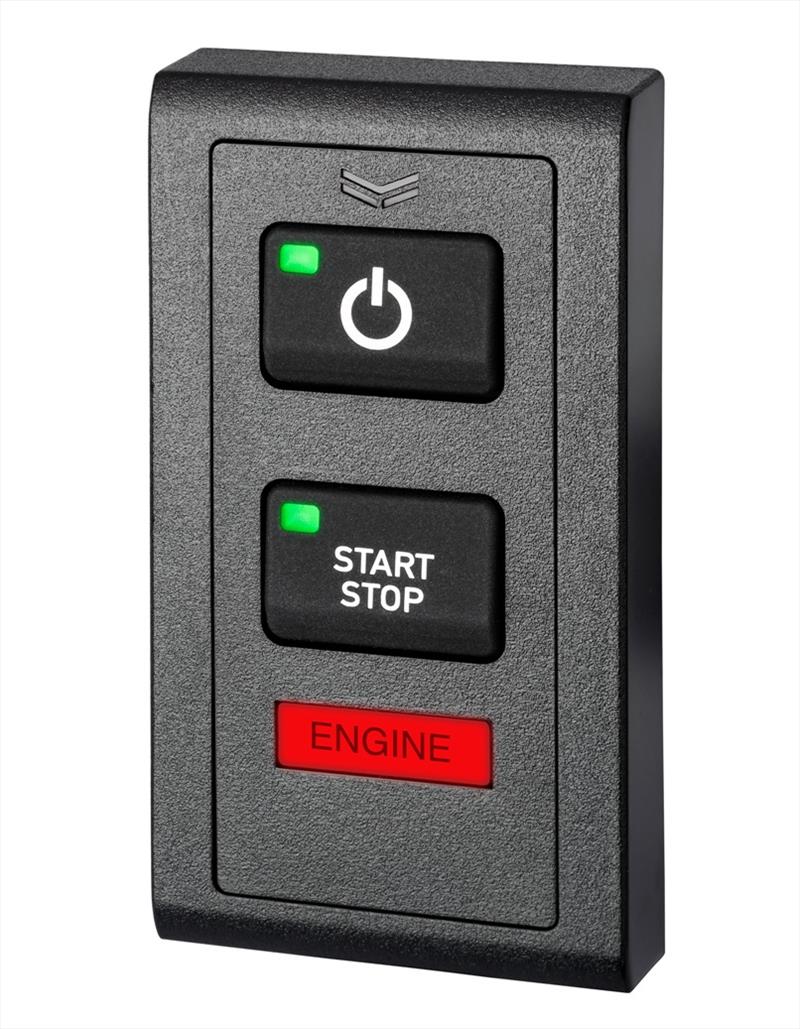The new Yanmar VC20 Vessel Control System switch panel - photo © Saltwater Stone