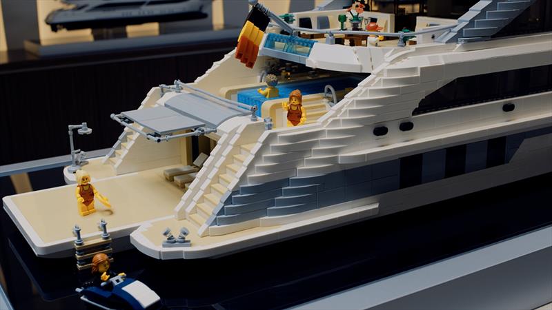 Lego mega yacht deals
