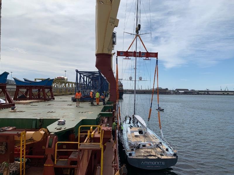 Peters & May expands routes to Australian territories and reports on the latest successful shipment of a prized 31.4m high-performance sailing yacht photo copyright Peters & May taken at 