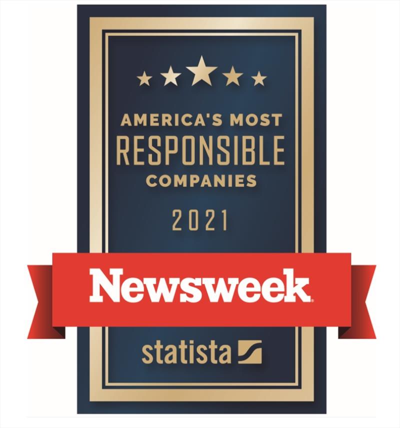 Brunswick Corporation named to Newsweek's 2021 list of America's Most Responsible Companies photo copyright Brunswick taken at 
