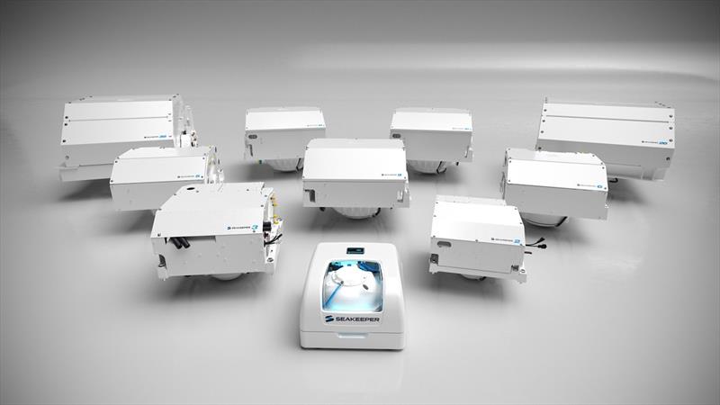 The Seakeeper range of recreational gyro stabilisers - photo © Twin Disc
