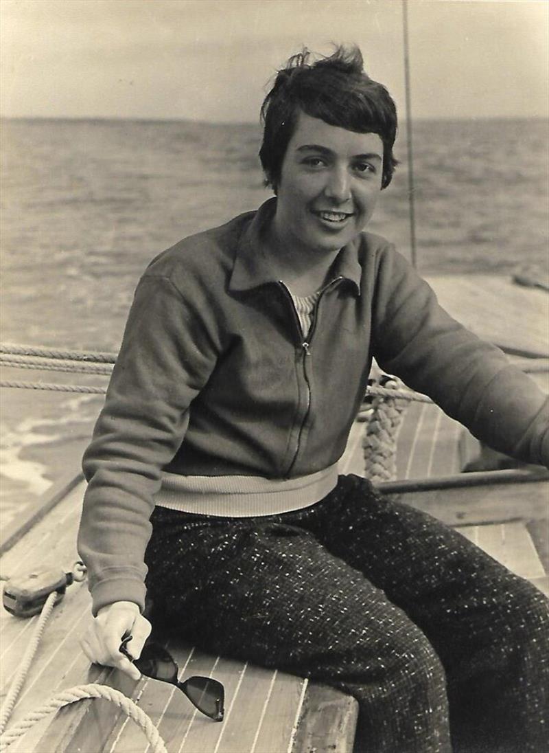 Ann Crisp on Frances photo copyright Southern Woodenboat Sailing taken at Royal Geelong Yacht Club