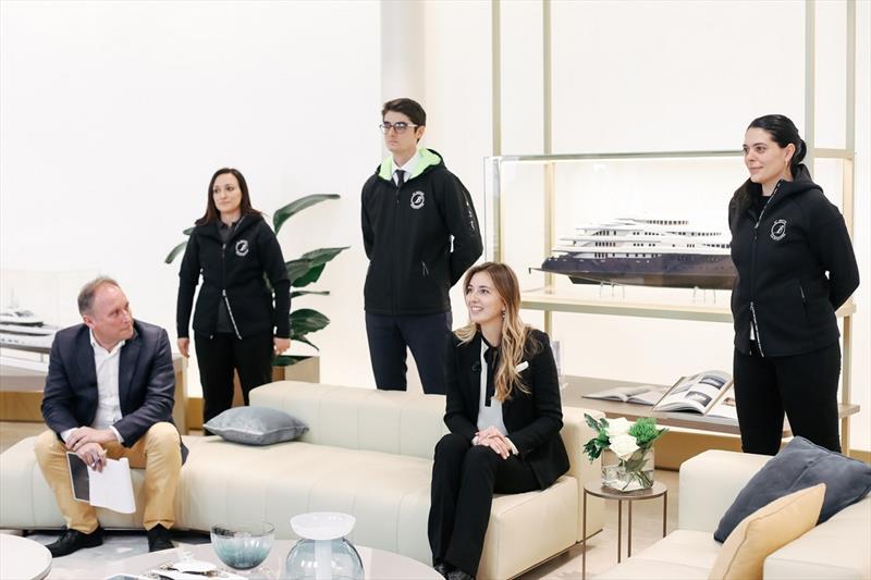 Benetti Yachtmaster - David Seal, Benedetta Moreno and the Benetti team - photo © Benetti