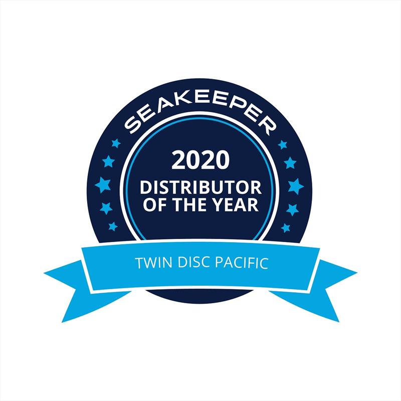 Seakeeper Distributor of the Year Award  photo copyright Twin Disc taken at 