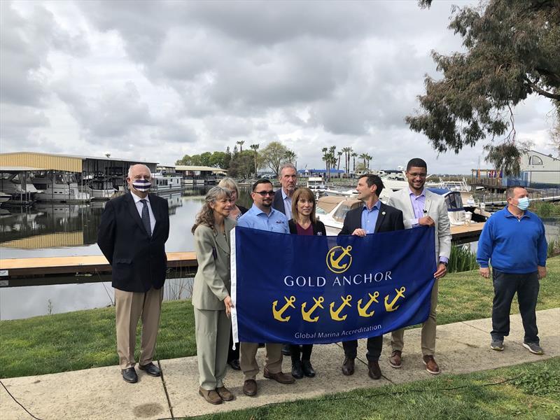 Village West Marina, California awarded 5 Gold Anchors - photo © Marina Industries Association