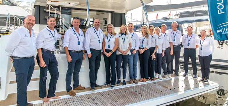 Multihull Solutions and The Yacht Sales Co. signed more than $29M in new boat contracts at the Sanctuary Cove International Boat Show photo copyright Multihull Solutions taken at 