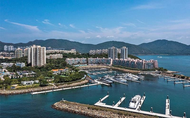 The 148-berth Lantau Yacht Club Marina is gradually filled up by superyachts. - photo © Lantau Yacht Club