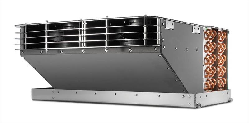 MAR-IX engine room fan coil unit - photo © Dick Holthuis