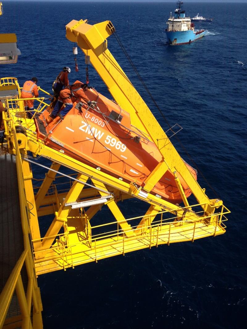 Denray lifeboat photo copyright Denray Marine taken at 