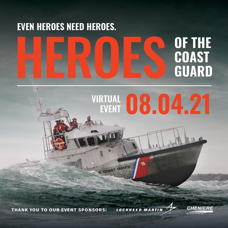 Coast Guard Foundation announces heroes of the Coast Guard livestream event photo copyright Coast Guard Foundation taken at 