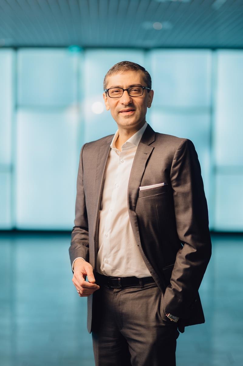 Rajeev Suri, CEO of Inmarsat photo copyright Aki Rask Akifoto ltd taken at 