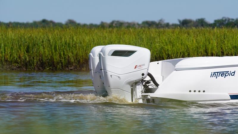 Cox Marine has brought the production of the PTT (power, tilt and trim) in-house to maintain the highest standards and keep up with demand for the CXO300 diesel outboard engine - photo © Cox Marine