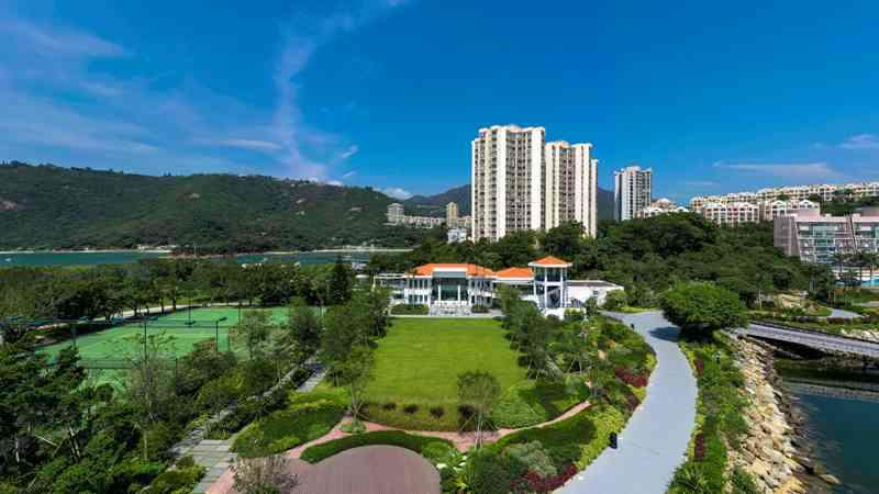 The LYC Clubhouse and the seaside lawn photo copyright Lantau Yacht Club taken at Lantau Yacht Club