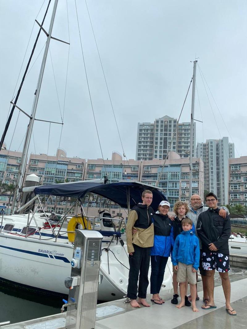 Ms Bernadette and family photo copyright Lantau Yacht Club taken at Lantau Yacht Club