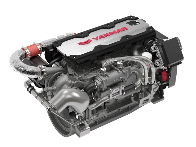 Yanmar 6LF engine - Front and left - photo © Yanmar