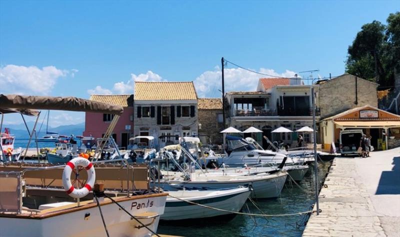 Fishing village of Logos on Paxos - photo © Offshore Sailing School