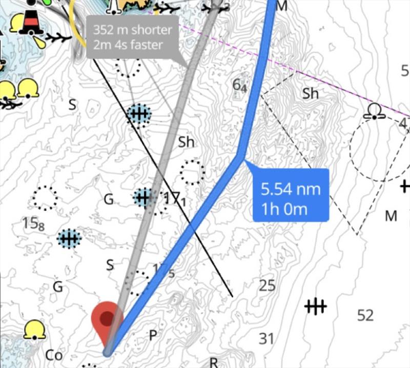 Autorouting - photo © Lowrance