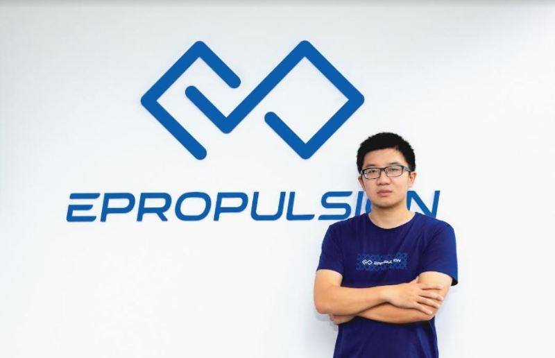 Danny Tao, Co-founder and CEO of ePropulsion photo copyright ePropulsion taken at 