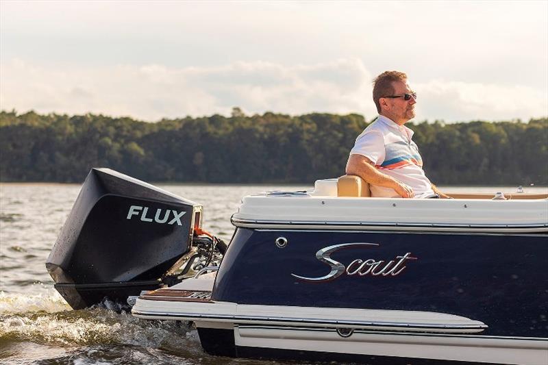 Flux Marine debuts electric outboard motors at 2021 Newport International Boat Show - photo © Flux Marine