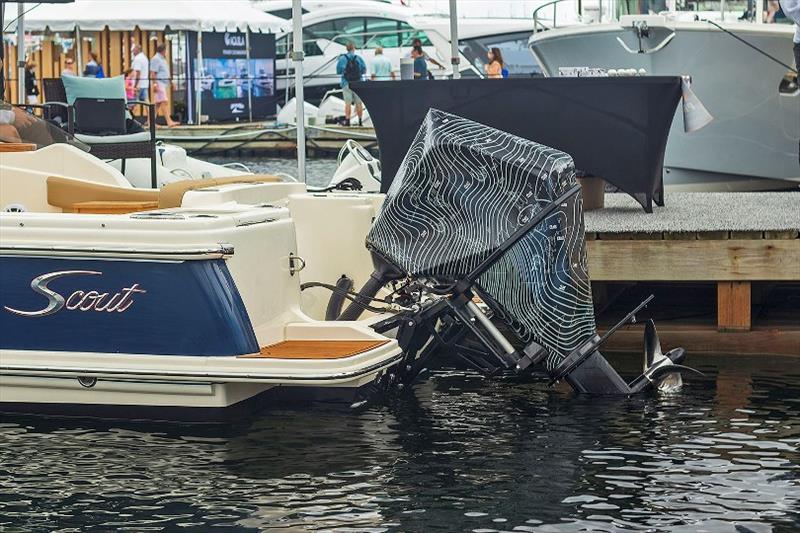 Flux Marine debuts electric outboard motors at 2021 Newport International Boat Show photo copyright Flux Marine taken at 