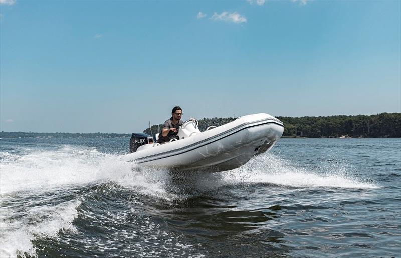 Flux Marine debuts electric outboard motors at 2021 Newport International Boat Show - photo © Flux Marine