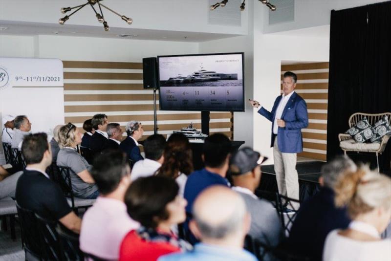 Nick Bischoff, Benetti Americas Country Manager, at the Yachtmaster photo copyright Benetti Yachts taken at 