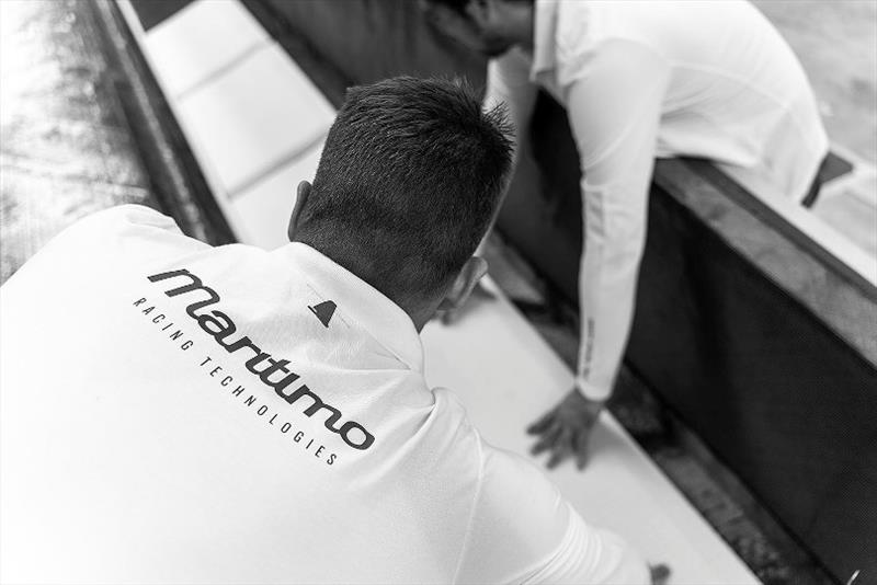 Maritimo Racing XCAT construction - photo © Maritimo