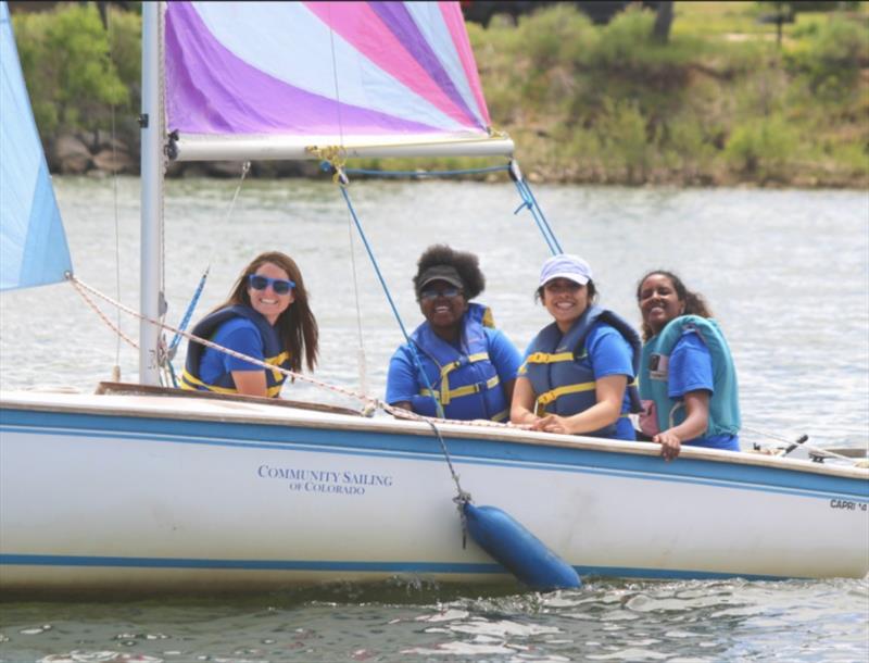Individual and group scholarships available - photo © Community Sailing of Colorado