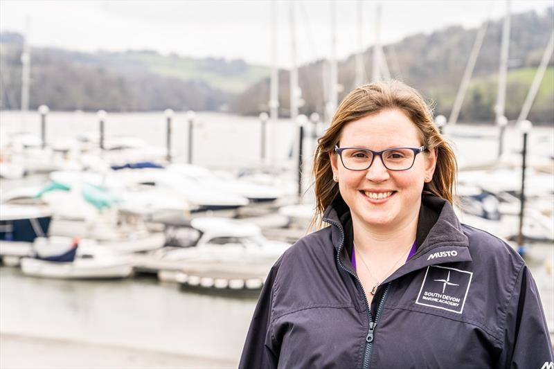 Marine lecturer at South Devon College, Harriette Wade-West, who says there are many opportunities for women in the marine sector. - photo © South Devon College