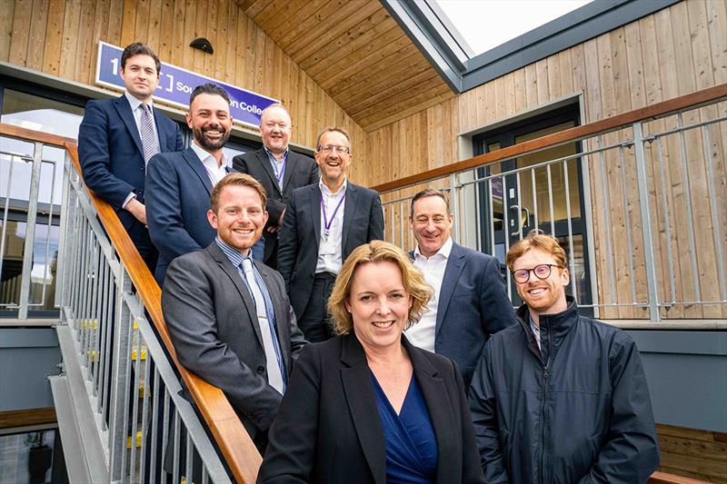 Anthony Mangnall, Adrian Bevan, Steve Caunter, Laurence Frewin, Jake Cronk, Pete Bradshaw, Matt Parsons, Sarah Kenny - photo © South Devon College