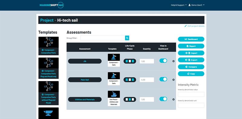 M360 - Assessments page - photo © MarineShift360