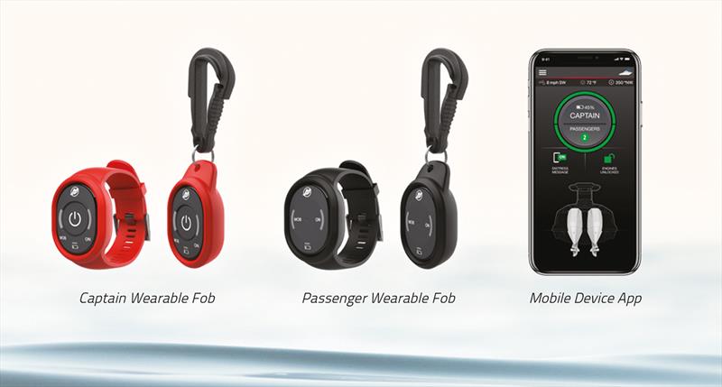 The Mercury 1st Mate Wearable Fobs and App - photo © Mercury Marine