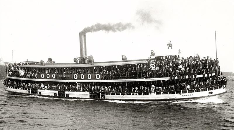 1918, Kulgoa ferry photo copyright Archive taken at Australian 18 Footers League