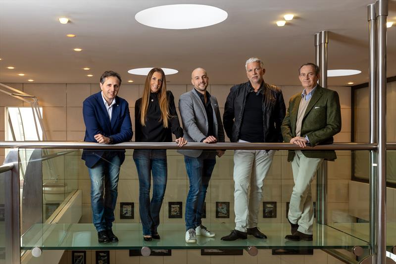Giauro Sportato, Valentina Zannier, Simone Feltrin, Dan Lenard and Carlo Nuvolari - photo © Giovanni Malgarini